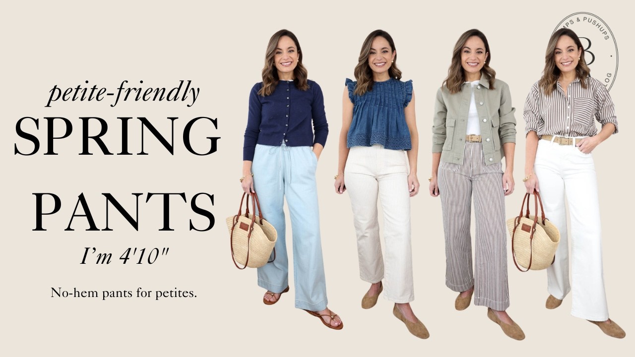 Petite-Friendly Spring Pants & Jeans | 25.5”–27.5” Inseams That Actually Fit