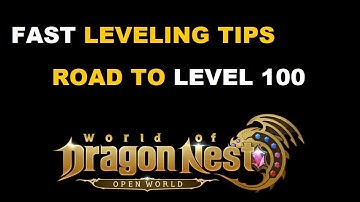 How to level fast | Leveling tips - World of Dragon Nest