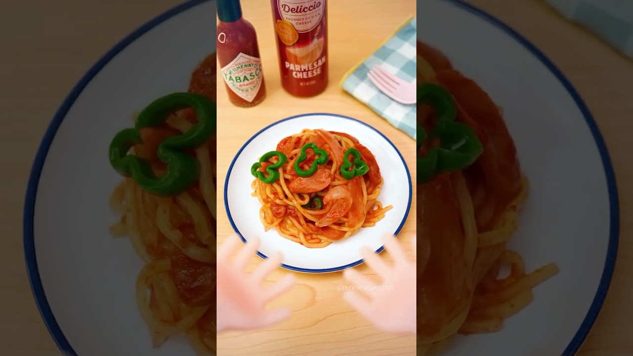 FAKE Cooking👩‍🍳ナポリタン🍝