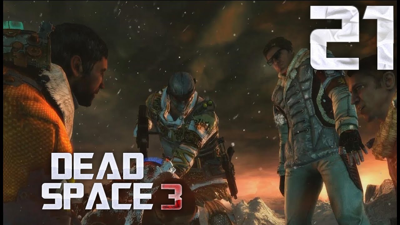 Dead Space 3.Limited Edition - 21[Очередная подстава и покатушки внутри некроморфа]
