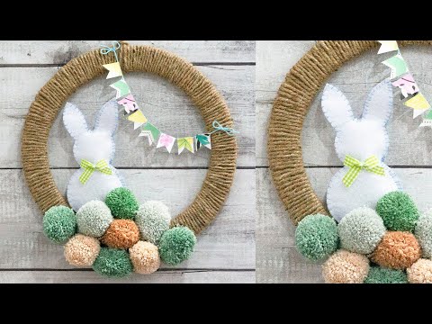 Video: Paano Gumawa Ng Isang Easter Wreath Na May Mga Bunnies Gamit Ang Iyong Sariling Mga Kamay