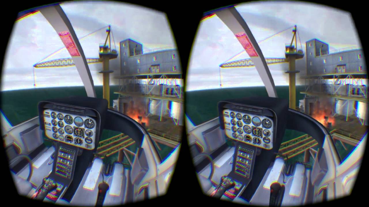 FSX Helicopter Oil Rig mission in Oculus Rift (featuring Leap Motion ...