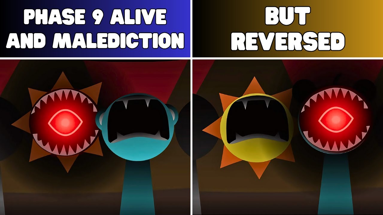 Incredibox Sprunki Phase 9 Alive And Malediction – Original VS Reversed: Which Side Wins?
