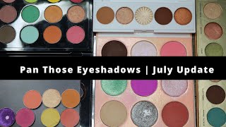 Pan those Eyeshadows July 2021 | #panthoseeyshadows