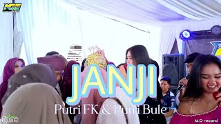 JANJI - PUTRI FK & PUTRI BULE || MGE MUSIC || WEDDING CUCU & RIDO || LIVE @CIDARMA, JATINUNGGAL