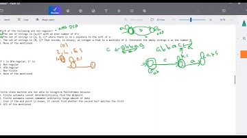 TOC Solved MCQ Question  - Unit 1 - Part 6 - Deeba Kannan