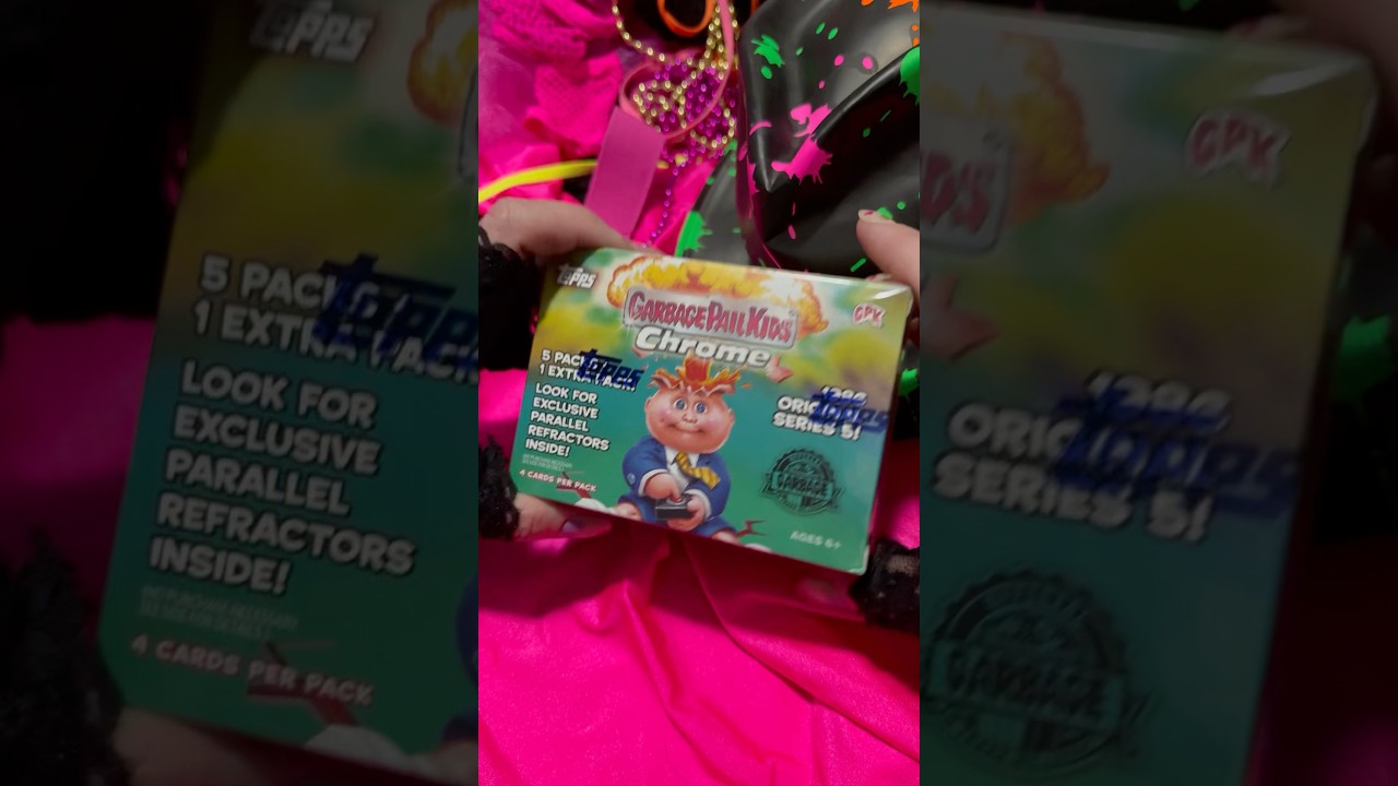 GPK Chrome Birthday Countdown! 🎉 80’s Throwback Pack Openings 