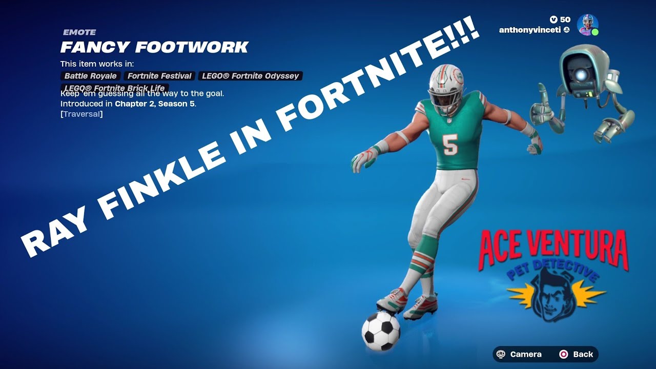 RAY FINKLE IN FORTNITE!!!