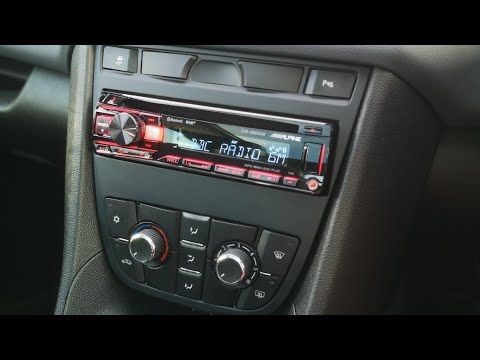 Opel/Vauxhall Meriva B stereo head unit upgrade