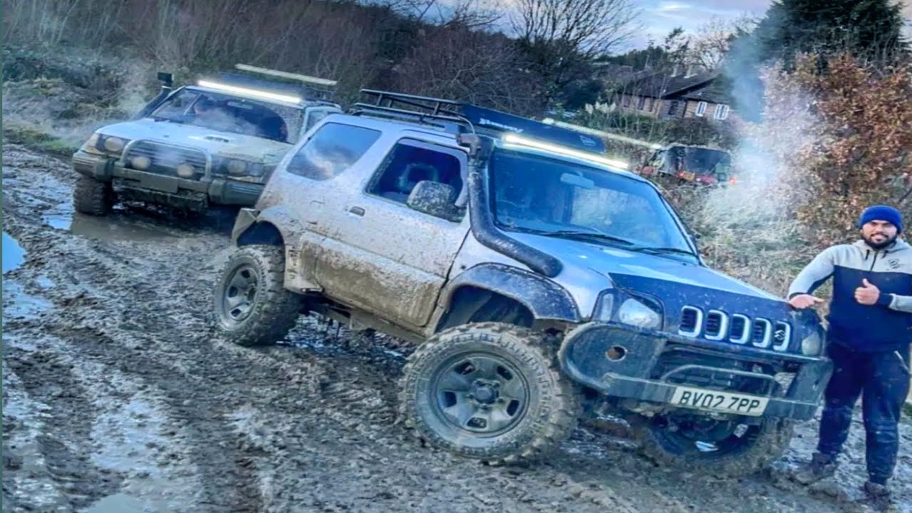 Is The JIMNY Better then A PAJERO *ROTHWELL OFF ROAD CENTRE* YouTube