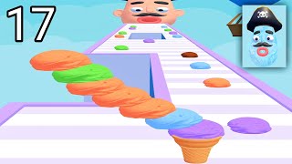 Stacky Ice Cream Runner! Satisfying and Relaxing Gameplay Part 17