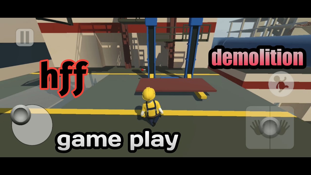 human fall flat - demolition level game play