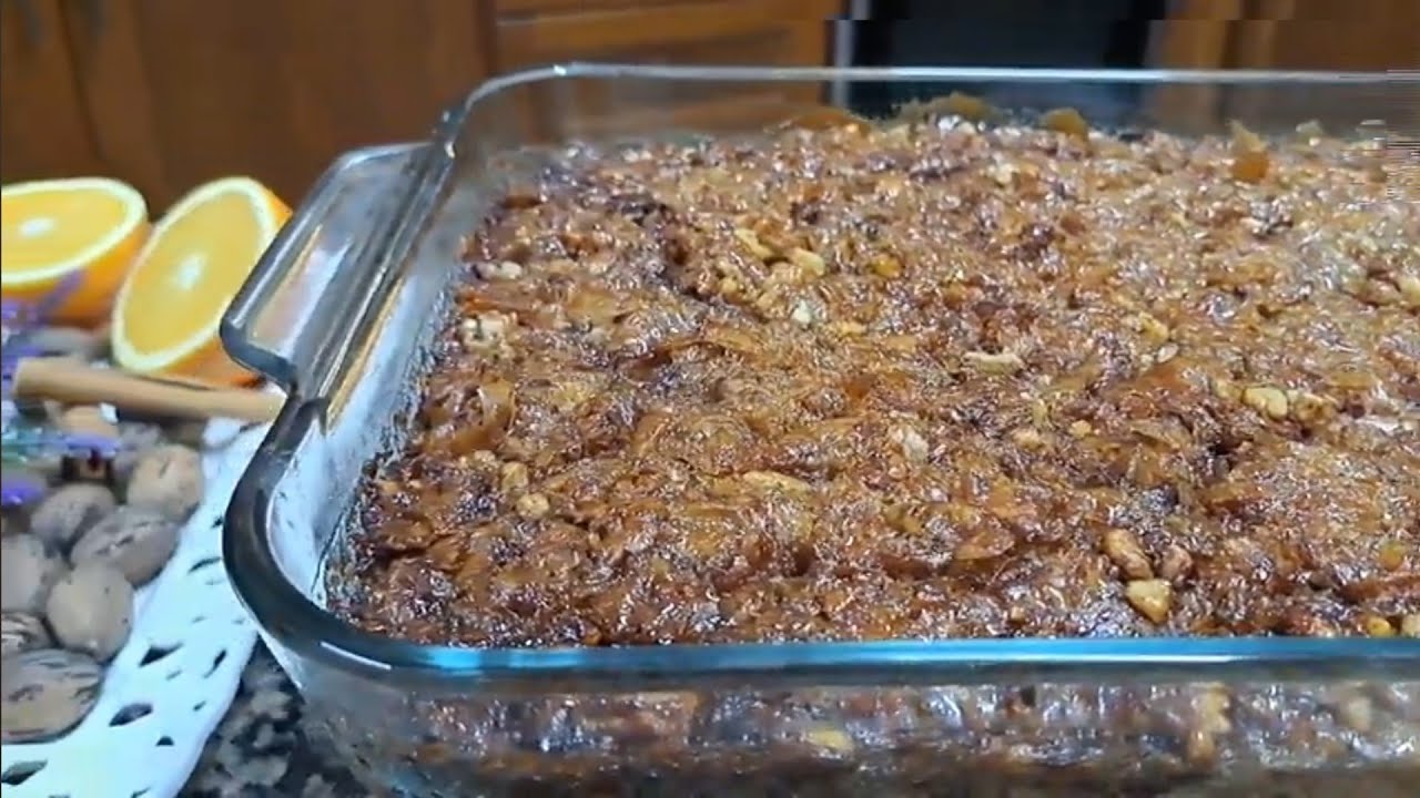 Μελομακαρουνο Ταψιού με φύλλο  κρούστας !!! -Vegan MELOMAKAROUNO💯