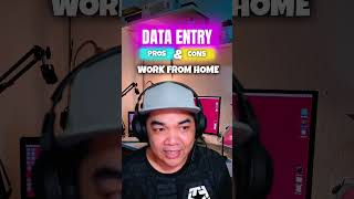 Data Entry Pros & Cons How To Upskill #workfromhomejob #freelancing #onlinejobs