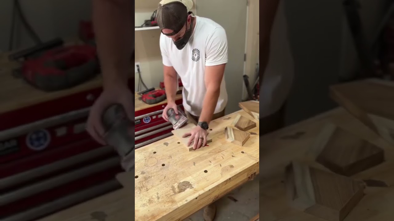 @pkwooddesign is using our silicone organic handle mold with recalimed wood to create a one of a kin