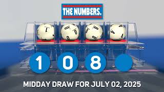 RI Lottery Midday 07/02/2025
