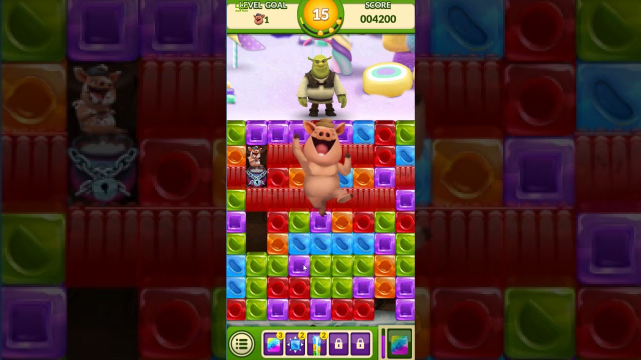 Shrek Sugar Fever level 46 no boosters 😈