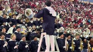11-29-2025 The LSU Tiger Marching Band play more stand tunes.
