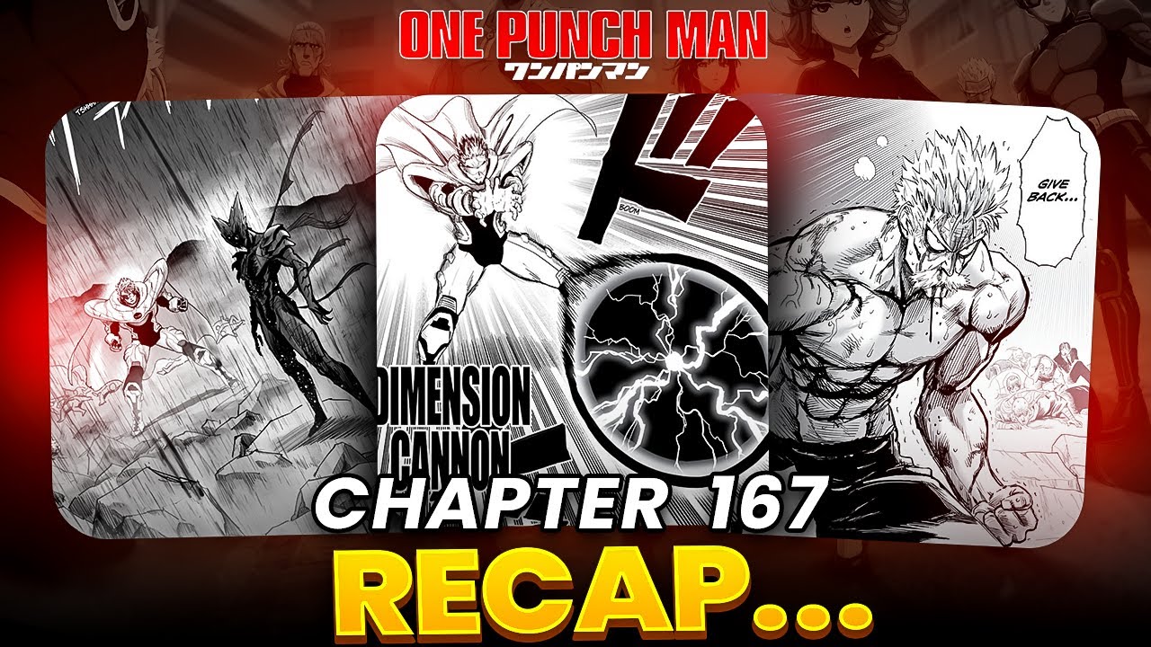 One Punch Man Chapter 167: Saitama and Garou’s Fight Concludes, Saitama’s Time Travel Answered