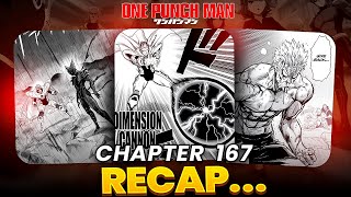 One Punch Man Chapter 167: Saitama and Garou’s Fight Concludes, Saitama’s Time Travel Answered