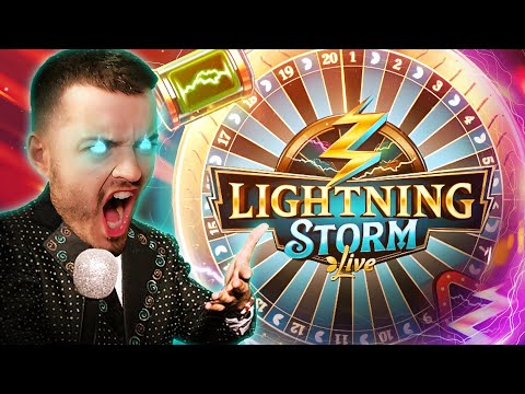 Spela Lightning Storm Live Casino - Stormakartens Live Spel Online i Sverige
