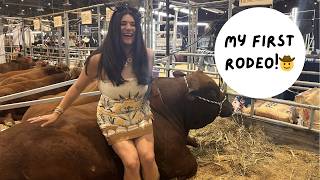 i experienced the houston rodeo for the first time...🤠