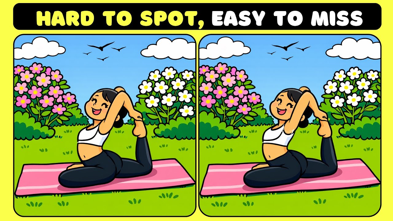 Spot the Difference | 5 Puzzles – Train Your Brain