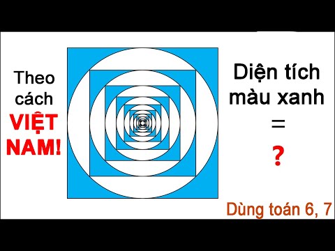 Video TTV: Cách tính Diện tích của hình dạng lặp lại vô hạn... - youtube