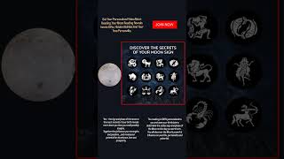 Get Your (FREE) Personalized Video Moon Reading  | Discover The Secrets of Your Moon Sign