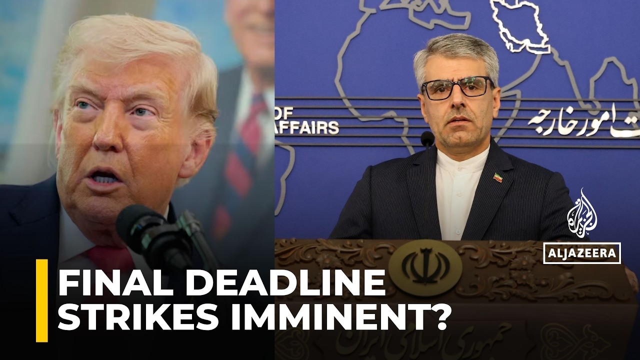 Trump Iran deadline: US threatens massive strikes as Tehran rejects ceasefire deal.