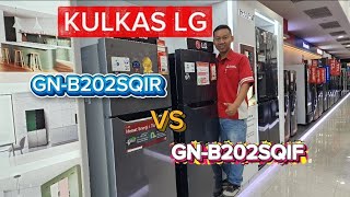 Kulkas 2 Pintu Inverter Dan Non Inverter LG GN-B202SQIF Dan GN-B202SQIR