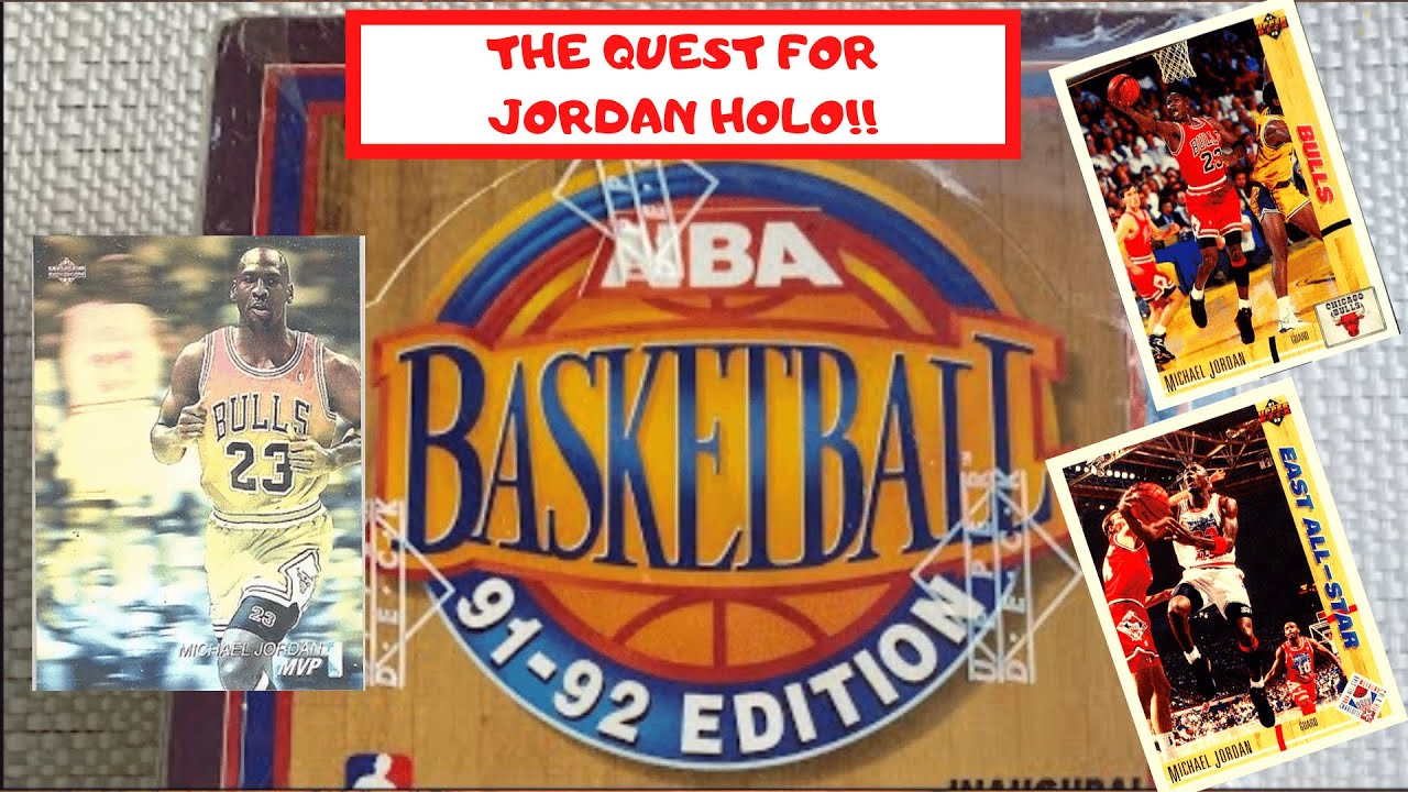 1991-92 UPPER DECK BASKETBALL BOX BREAK! Michael Jordan Cards! - YouTube