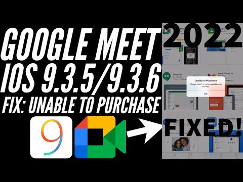 Video Install Google Meet in iOS 9.3.5 | Google Meet iOS... - youtube