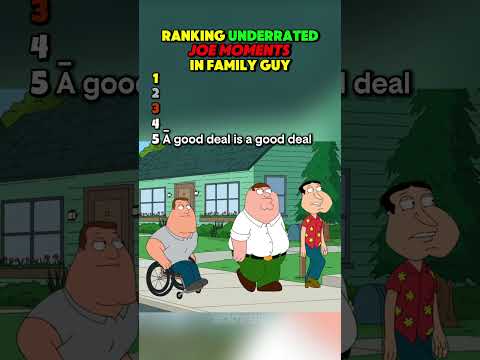 Ranking Underrated Joe Moments In Family Guy