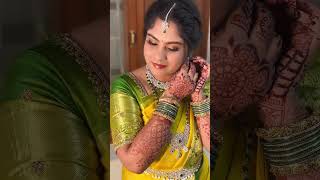 Soft glam look on her Engagement #song #music #love #newsong screenshot 3