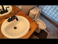 Gurgling Toilet Slow Draining Sink & Shower Sewer Smell / Clogged Plumbing Vent Stack Easy Fix DIY