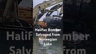 Halifax Bomber Salvaged from Norwegian Lake!