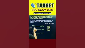 🔥NUMBER ANALOGY | REASONING BY ROHIT SIR | #shorts #ssc #ssccgl #cgl2025 #radianmensa
