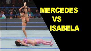 WWE 2K19 Mercedes vs Isabela - No Holds Barred