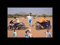 Pulsar 220 vs Yamaha R15 Tug Of War 🤨 | Mr Indian Hacker |