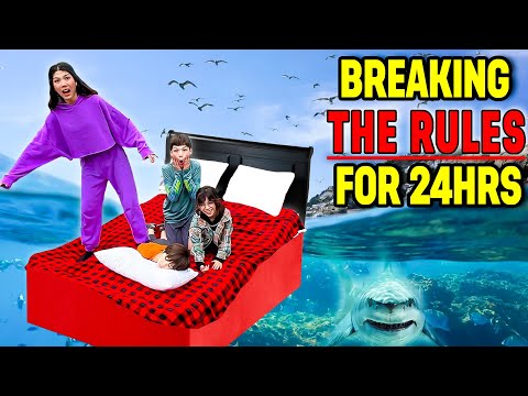 LETTING OUR KIDS BREAK THE RULES FOR 24 HOURS!! (bad Idea!) | Familia Diamond