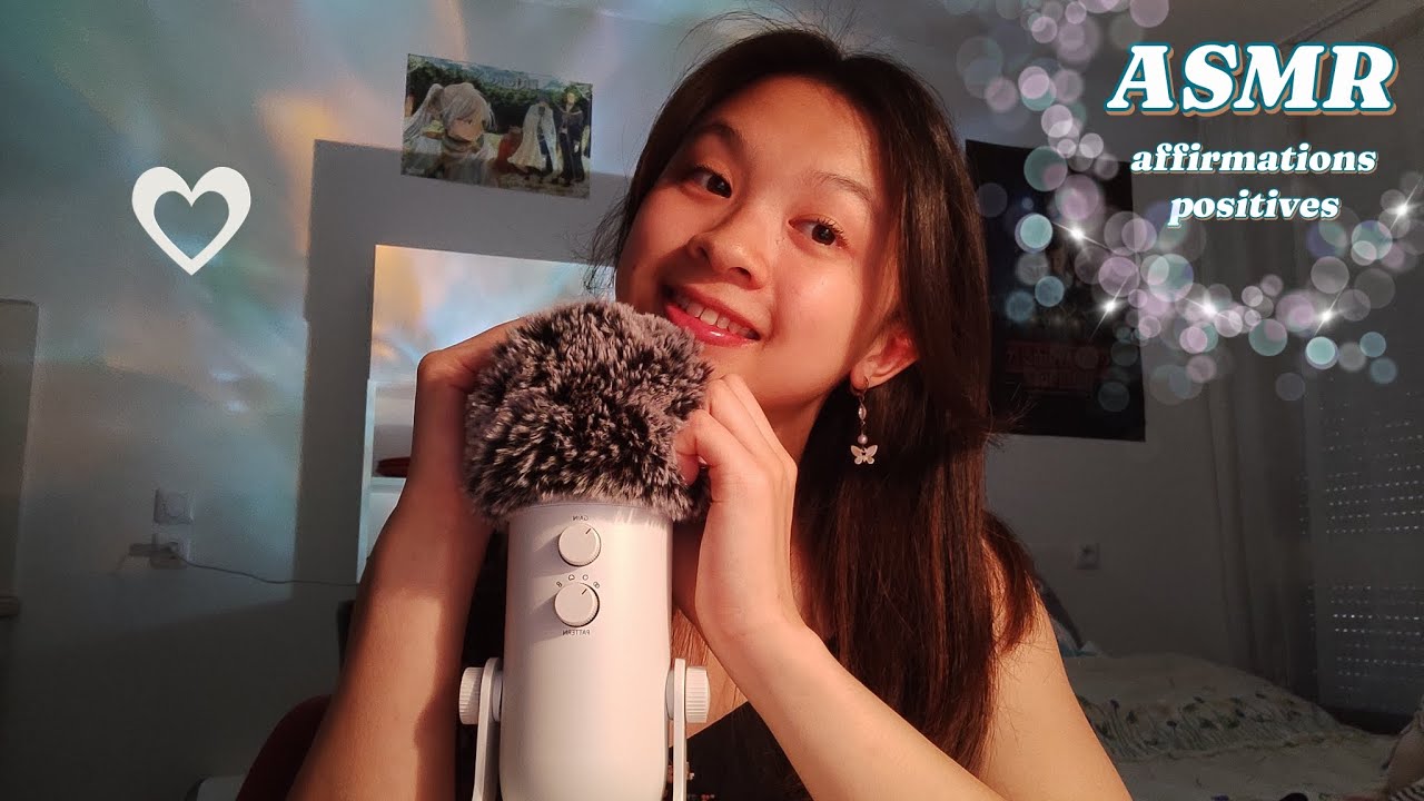 ASMR | affirmations positives et réconfortantes 🤍 (avec la bonnette fluffy)