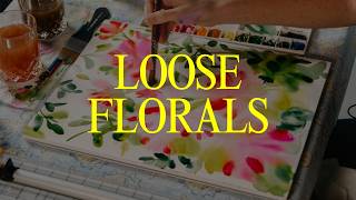 Step by Step Loose Florals for Beginners Paint With Me