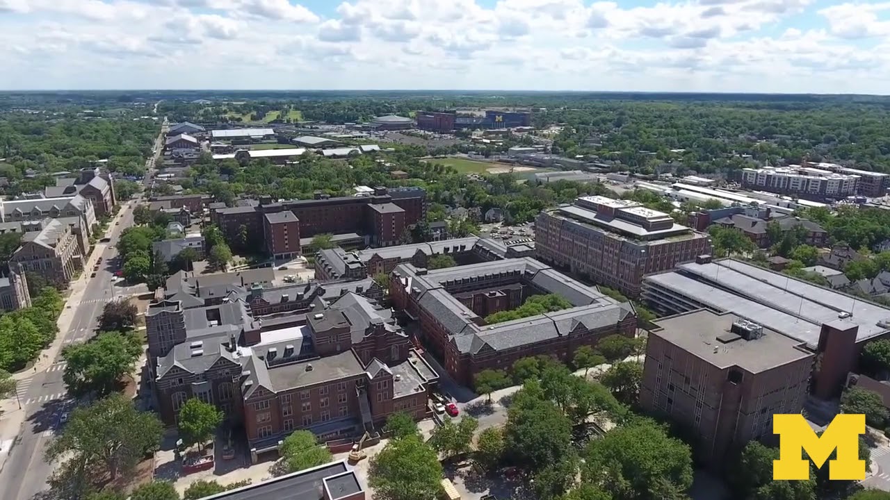 University of Michigan Aerial Tour - YouTube