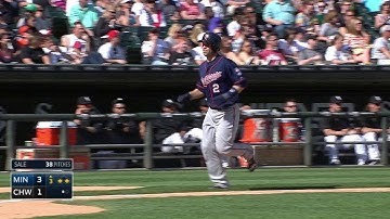 MIN@CWS: Plouffe drives in Dozier on single to left