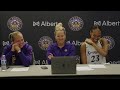 LA Sparks Basketball | Press Conference vs Dallas Wings 8.15.25