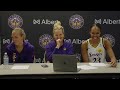 LA Sparks Basketball | Press Conference vs Dallas Wings 8.15.25