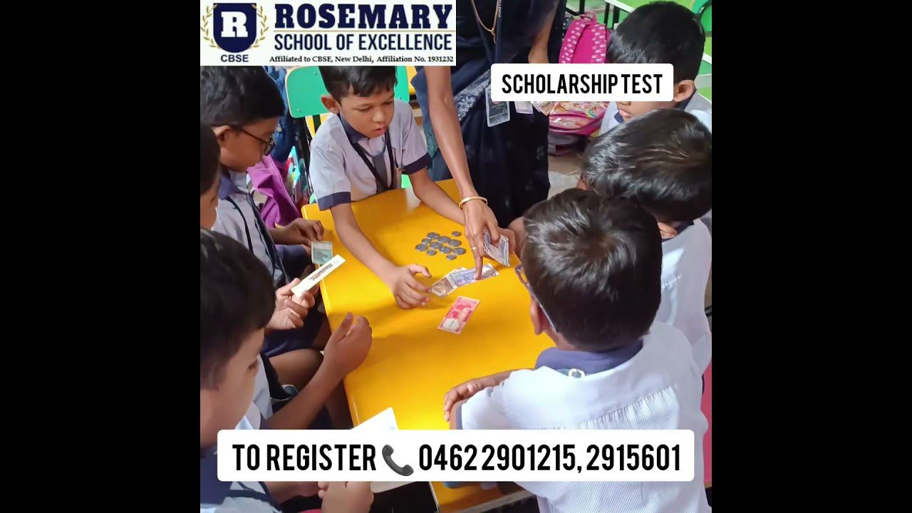 100 Scholarship for Top 15 Students/ link in description/Rosemary