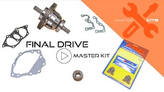 Classic Mini Cooper Cross Pin Heavy Duty Diff and 3.10 Final Drive JET Master Kit