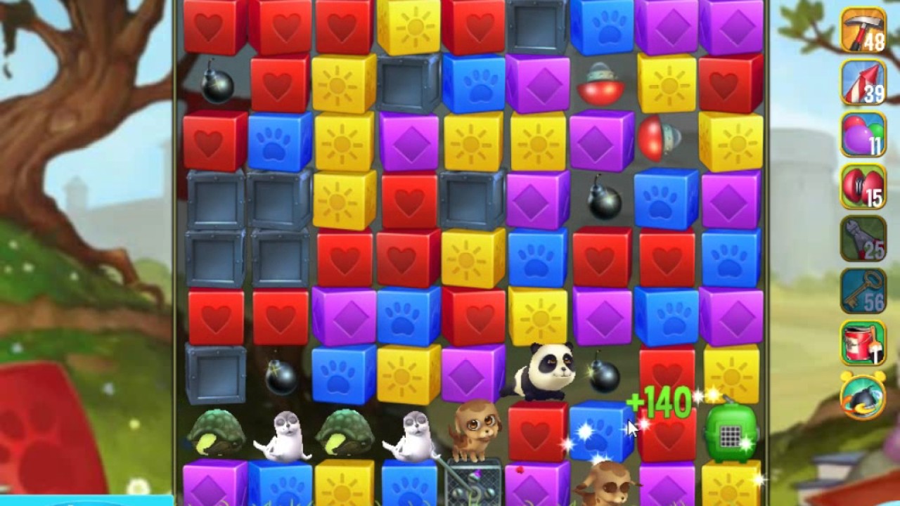 Pet Rescue Saga level 1835 no boosters 😈 ►TOBIAS DEAMON◄
